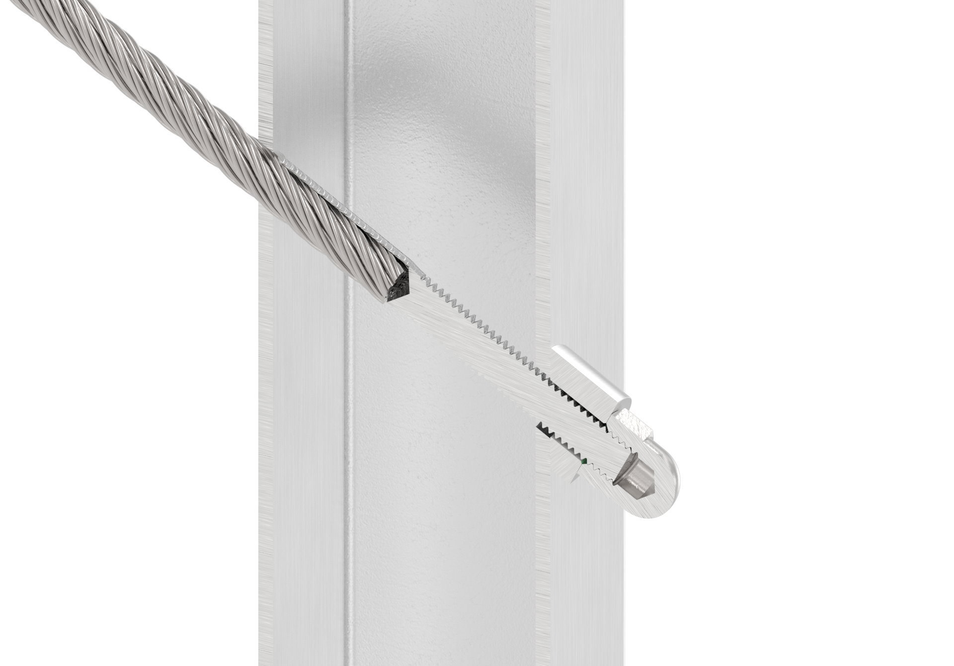 Formanschluss, für Gewinde M5, V2A Formanschluss, für Gewinde M5, V2A