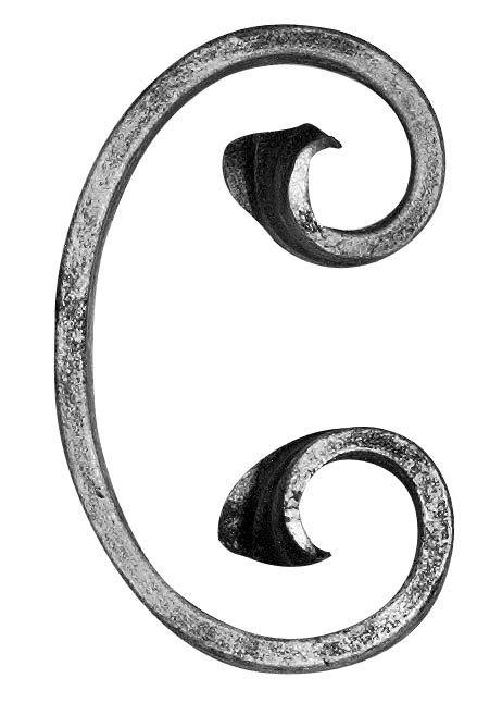 C-Schnecke 12x5mm: 60x95mm