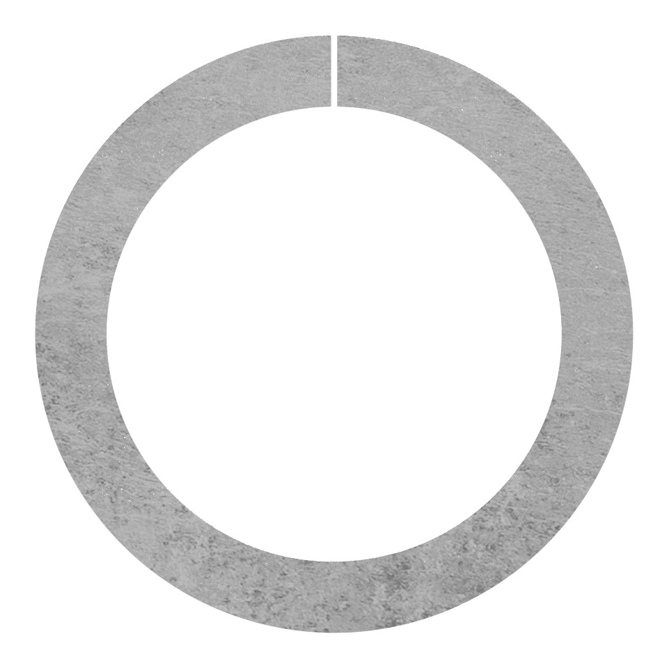 Ring 12x12mm, AußenØ 100mm
