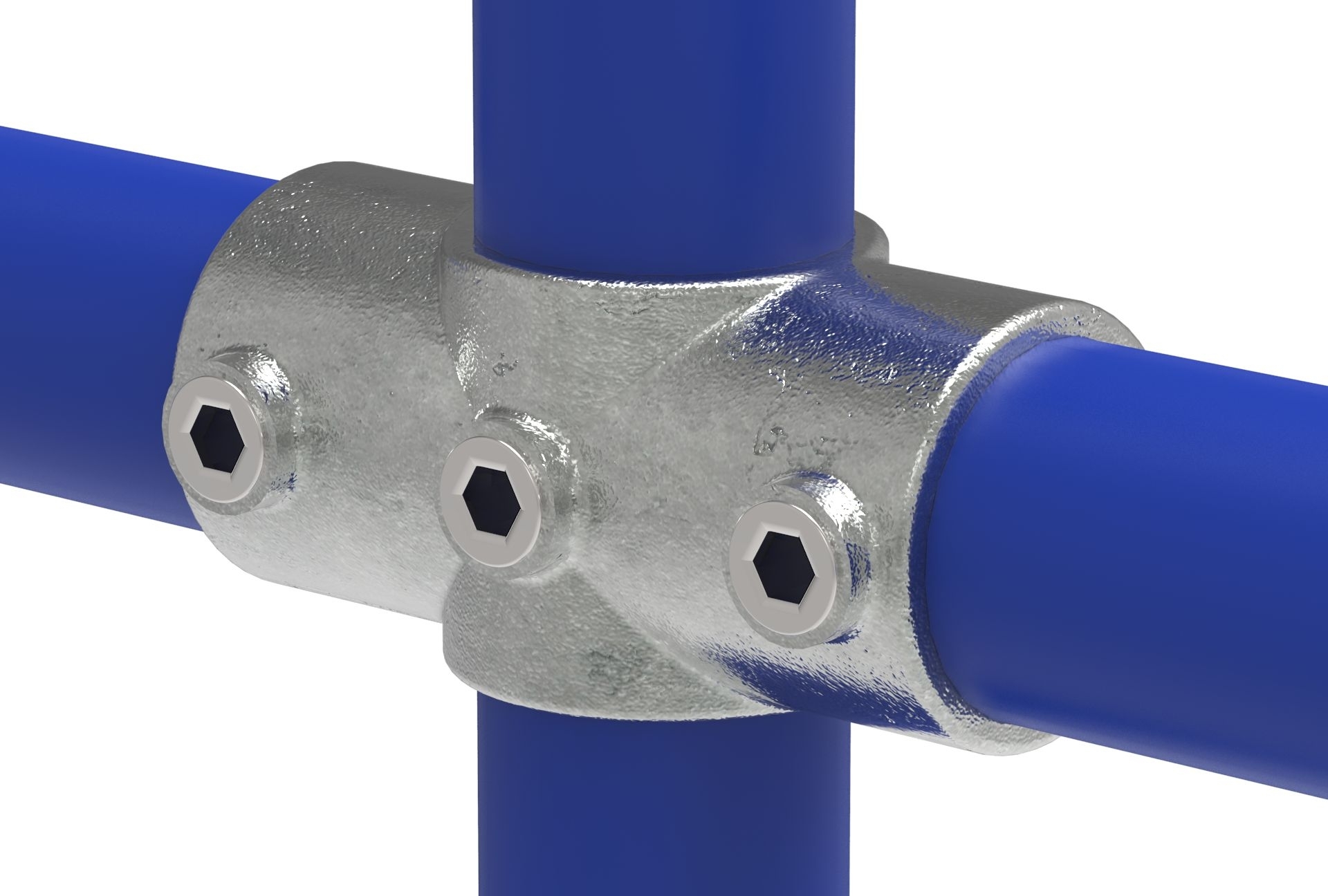 Kreuzstück, für Rohr Ø 21,3mm