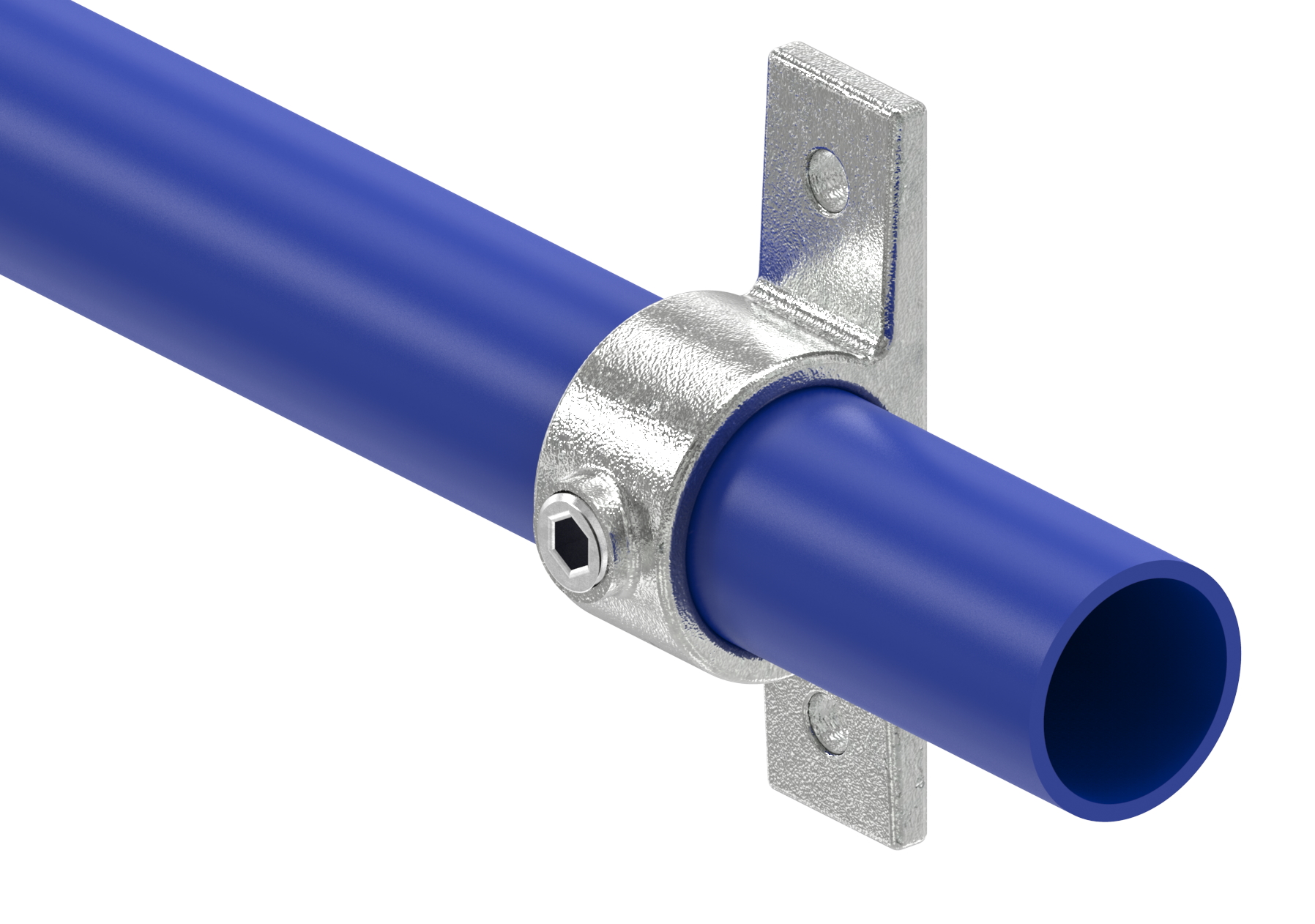 Halterung, für Rohr Ø 33,7mm