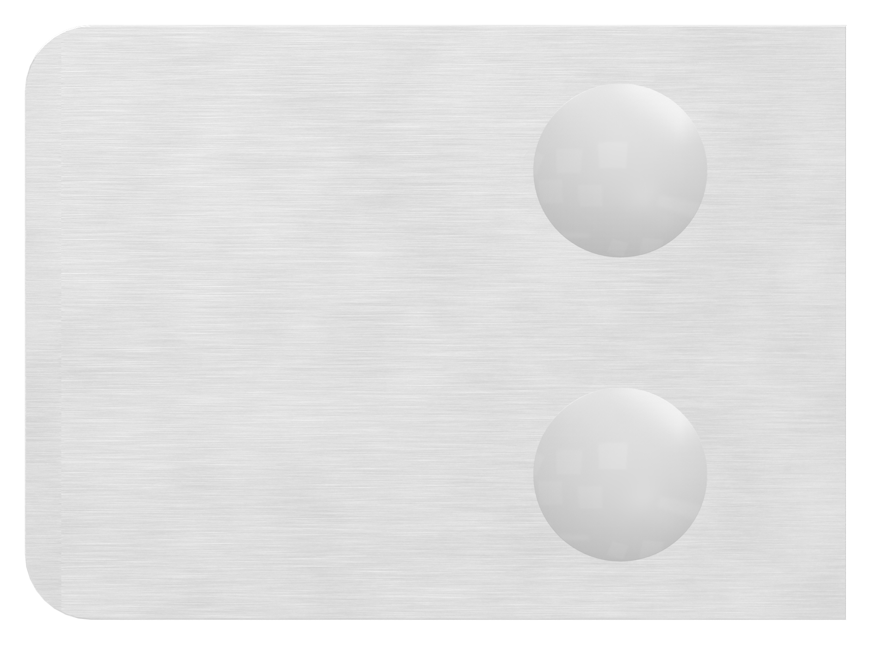 Glasklemme Mod. 36, Anschluss: 33,7mm, in V2A