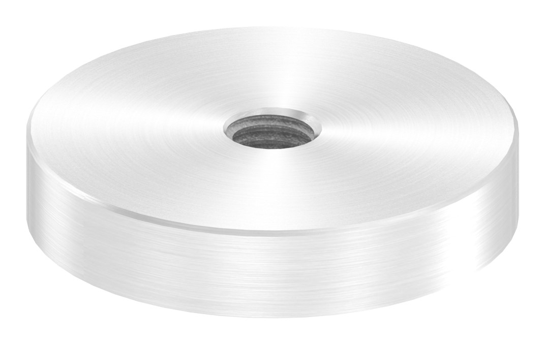 Unterteil für 52mm Glaspunkthalter, t: 10mm, mit M10, V2A