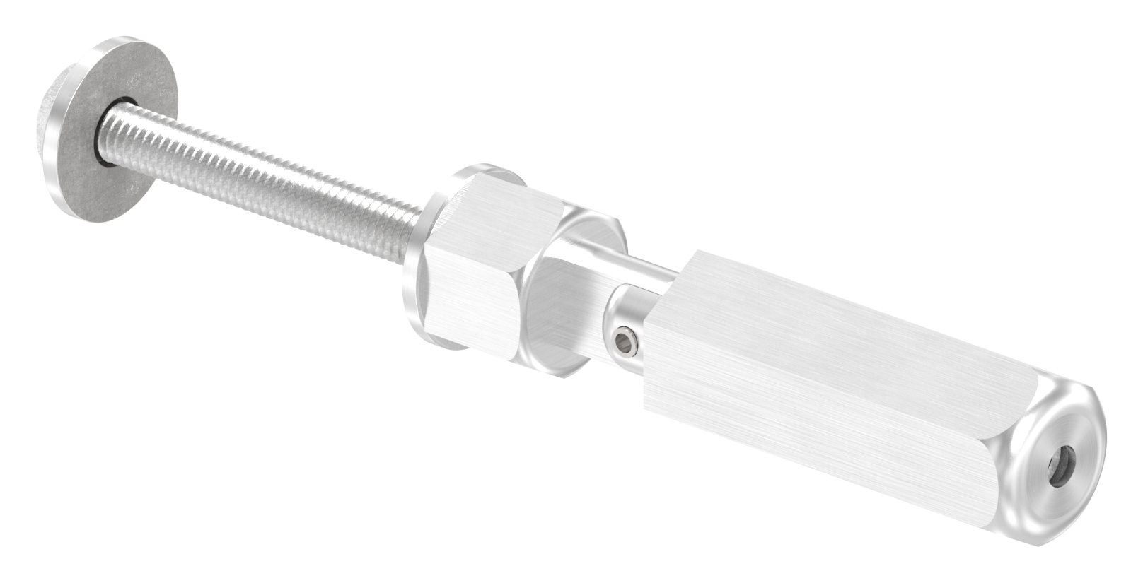 Gewindeterminal zur Selbstmontage, Seil 4mm, V2A