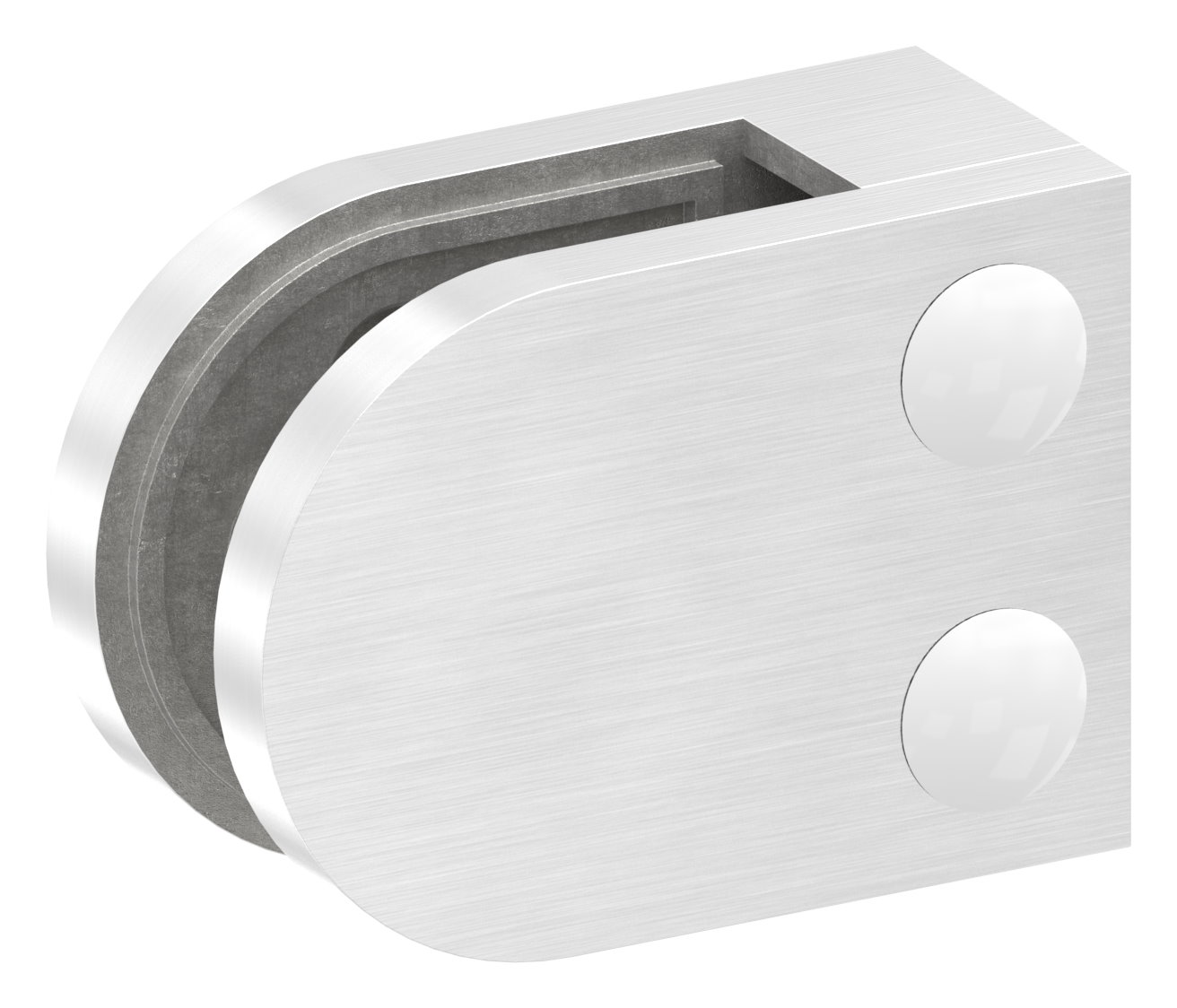 Glasklemme Mod. 32, Anschluss: gerade, V2A