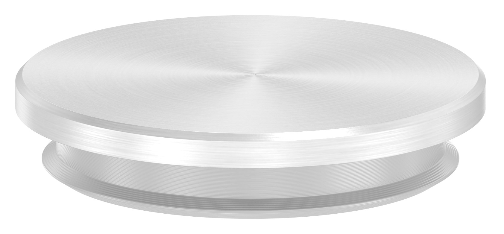Rohrabschlussstopfen, für Rohr 33,7x2,0mm, V2A