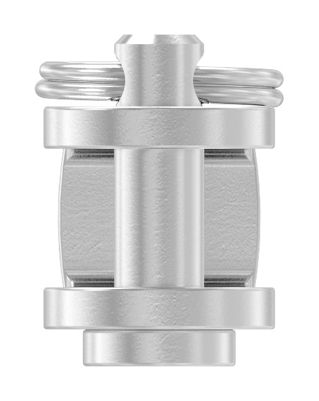 Gabelterminal mit Außengew. M5 links, V4A