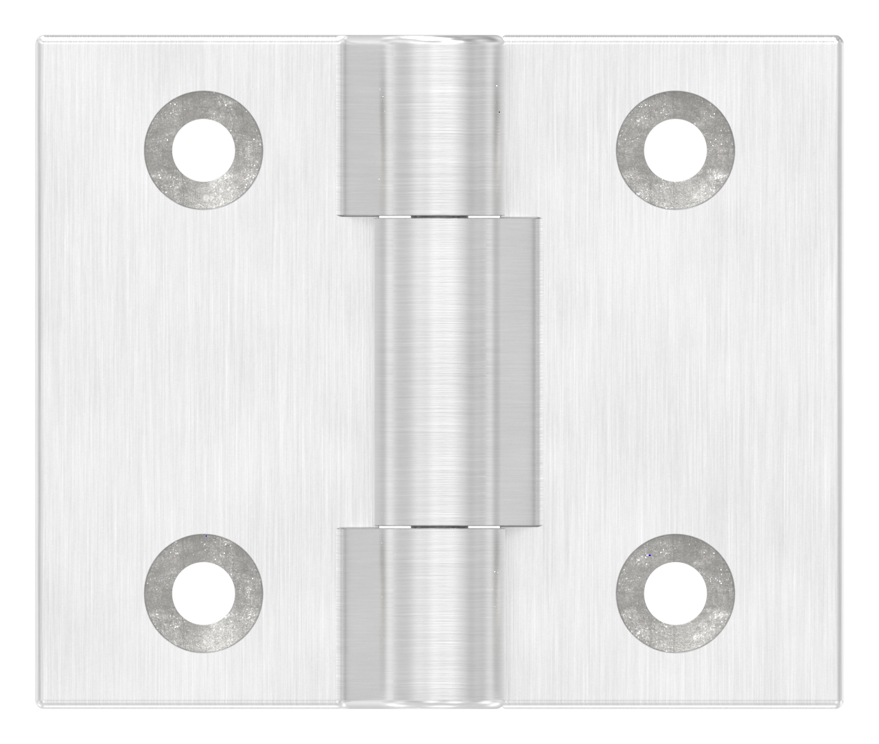 Scharnier, passend zu Torriegel für flache Profile, V4A