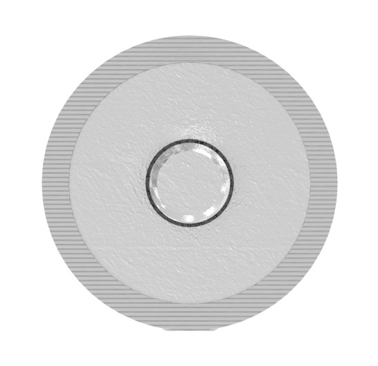 Seilhalter, für 6mm Seil, Anschluss: gerade, V2A