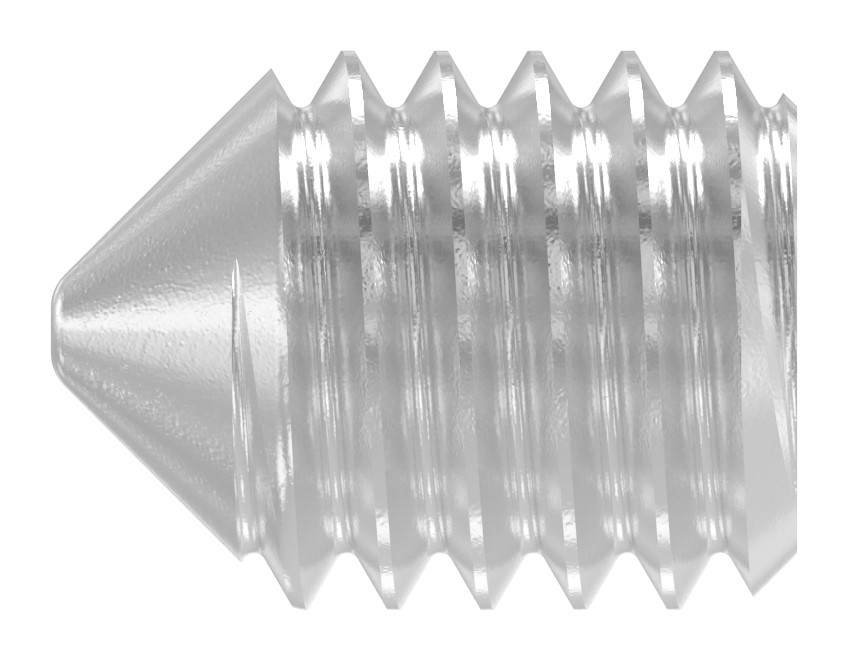 Gewindestift M6x8, V2A, DIN 914 / ISO 4027