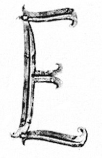 Buchstabe E