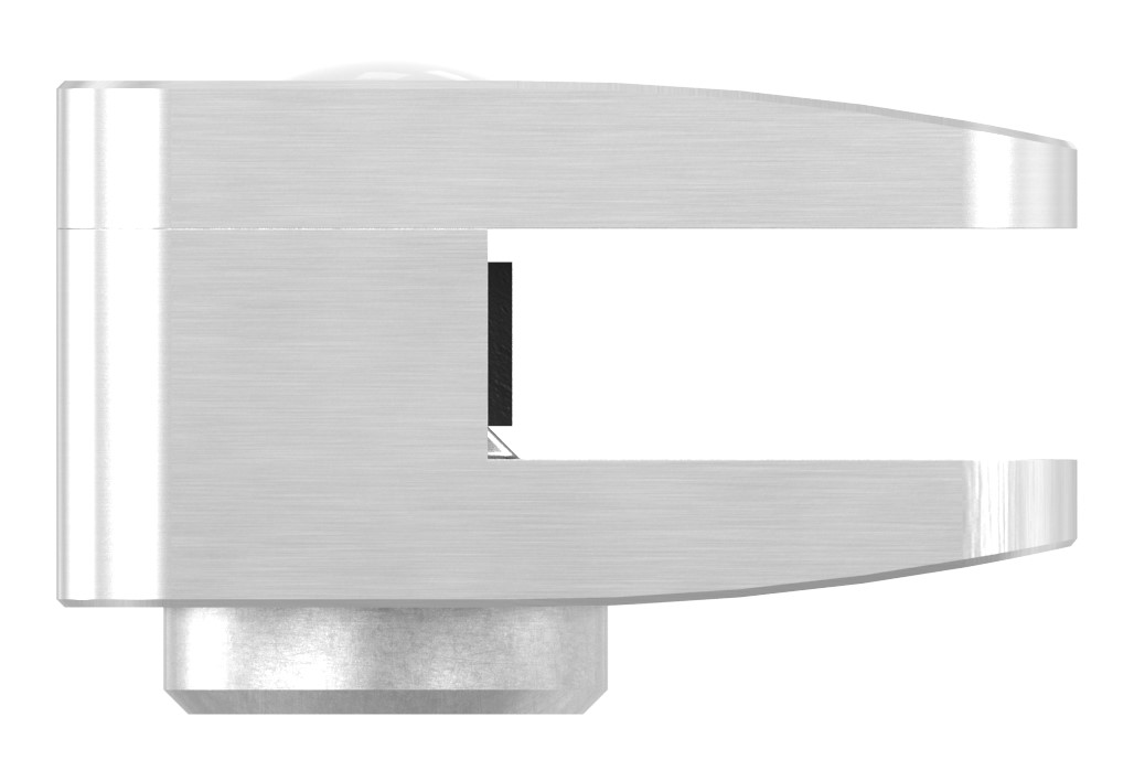 Sichtschutz Endglasklemme Mod. 26, V4A