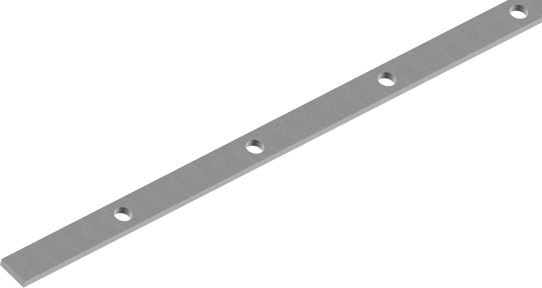 Lochleiste S235JR, 25x6mm, Lochabstand 120mm, 2m
