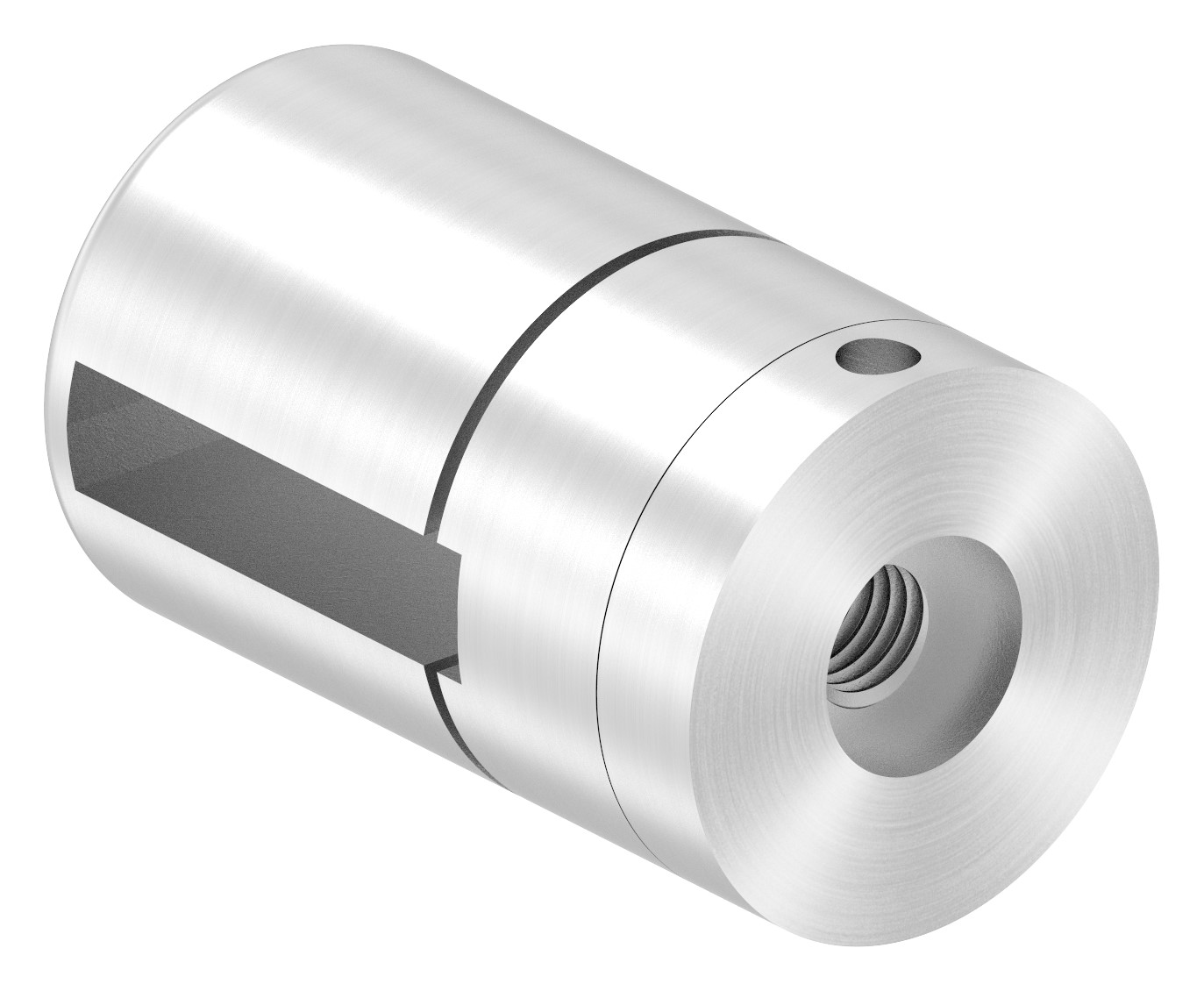 Brenk Grundhalter für Flachstäbe 30x6mm, V2A