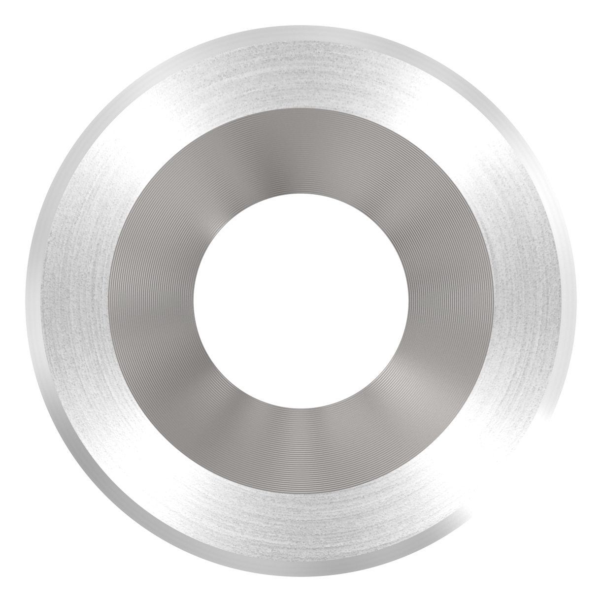 Ausgleichsstück für Rohr 33,7mm, Ø 18mm, mit gesenkter Bohrung 7mm, V2A