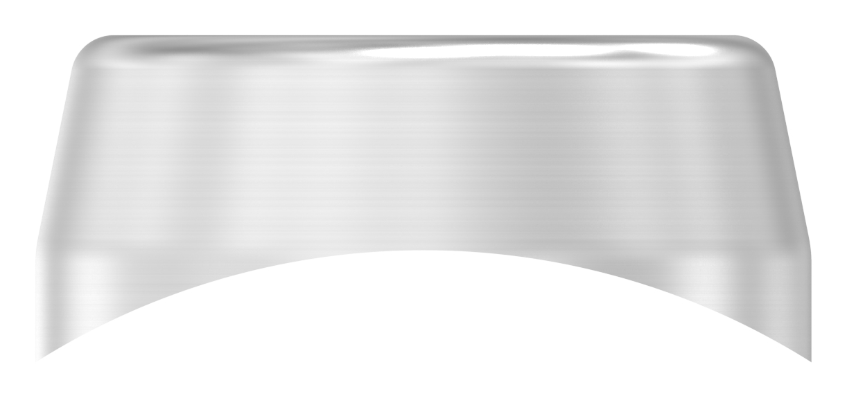 Ausgleichsstück für Rohr 33,7mm, Ø 18mm, mit Bohrung 7mm, V2A