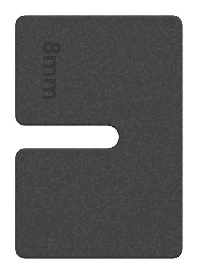 Gummi für Mod. 22, ESG-Glas 8mm