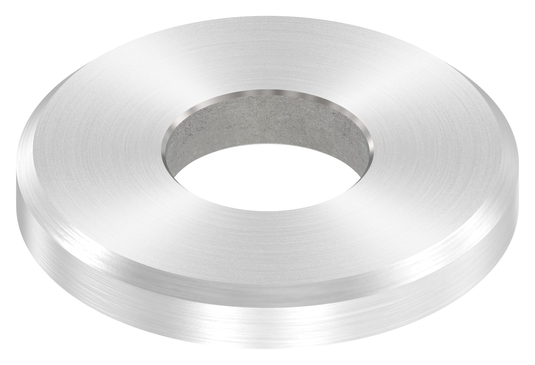 Ronde, Ø 30x4mm, mit Bohrung 12,2mm, V2A