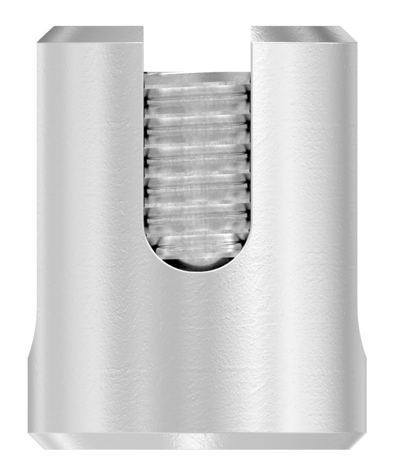 Kreuzklemme für Seil Ø 6mm, V4A