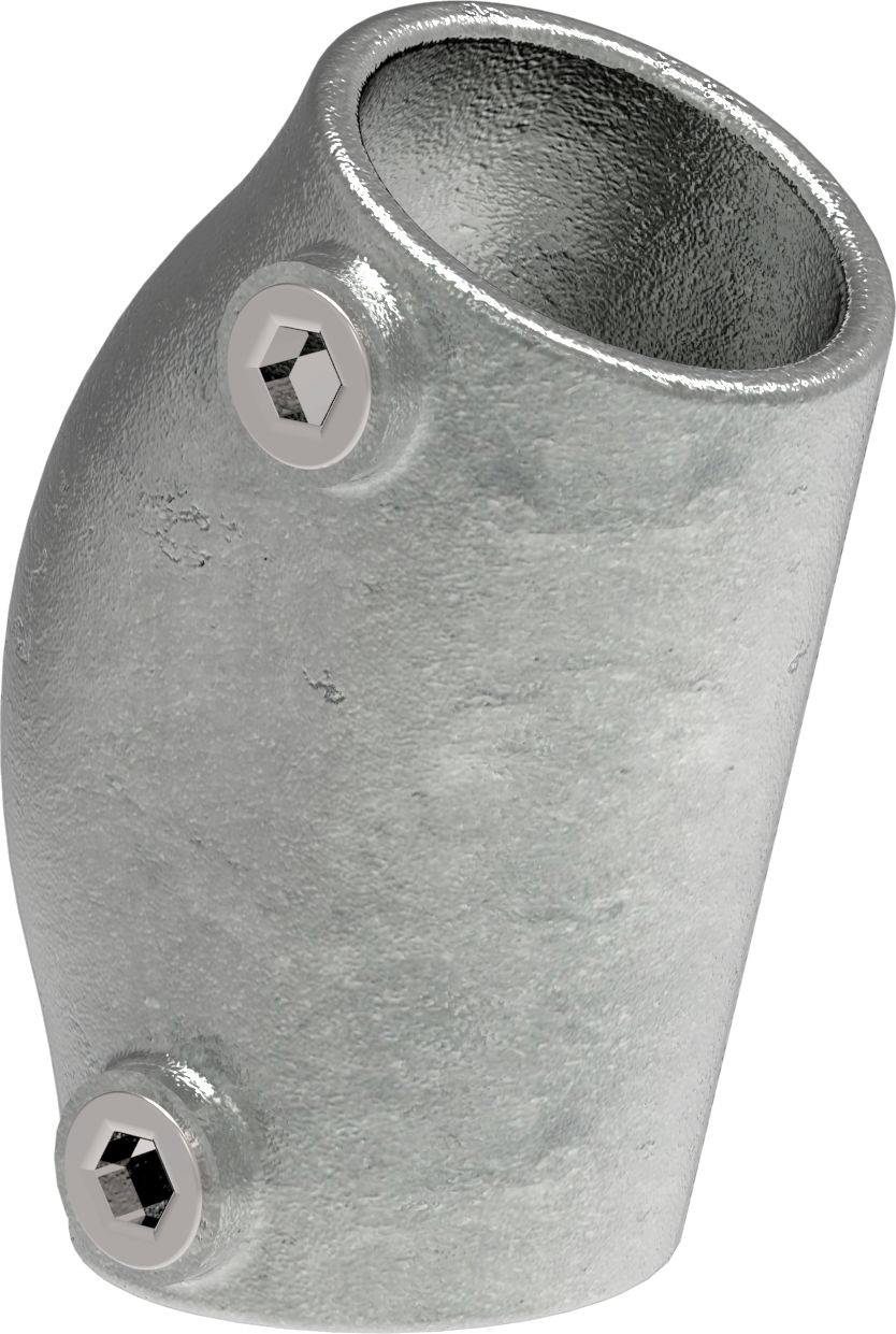Bogen, variabel 15 - 60°, für Rohr Ø 48,3mm