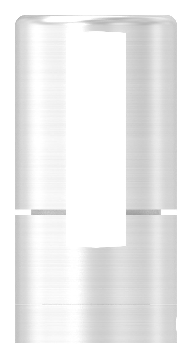 Brenk Grundhalter für Flachstäbe 40x10mm, V2A