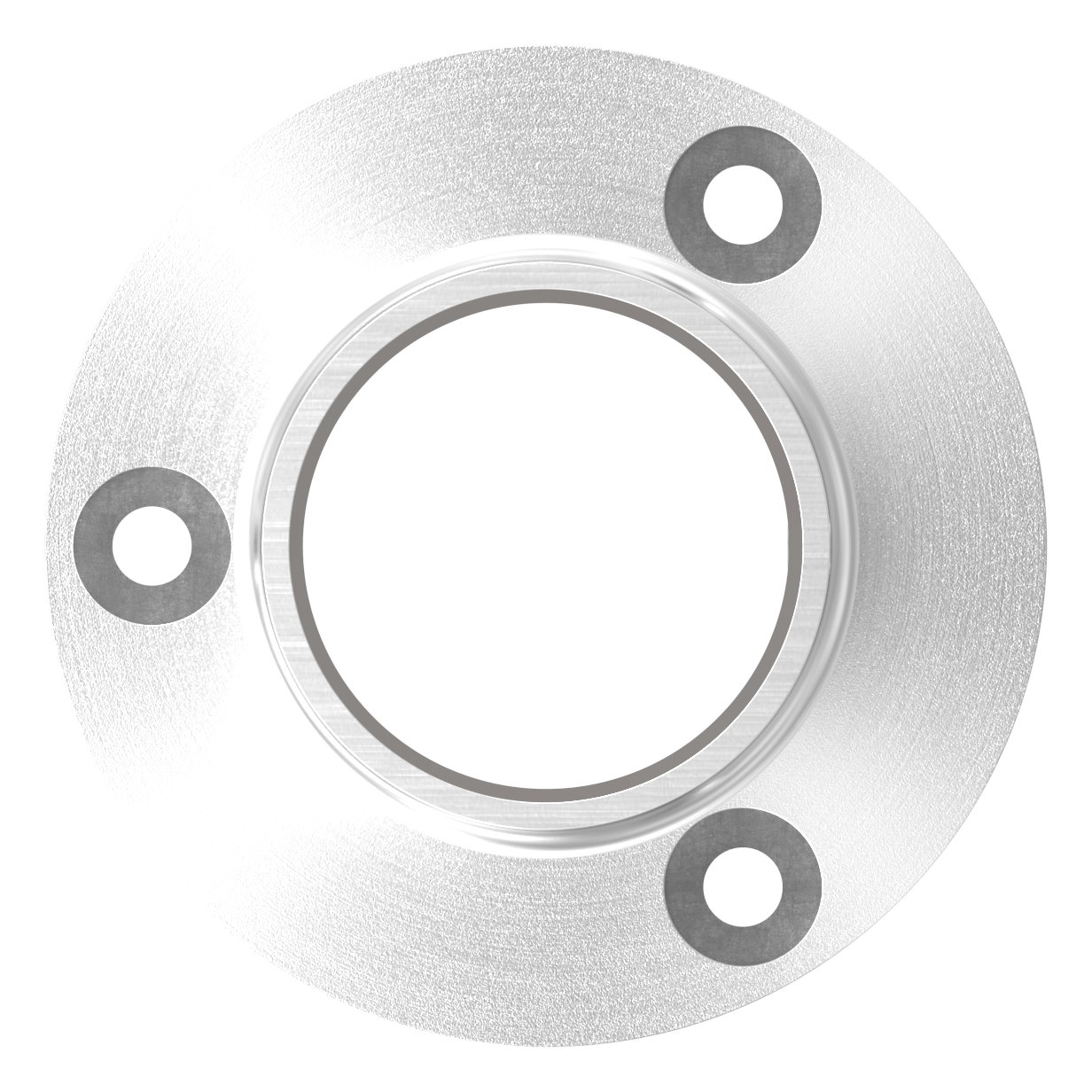 Wand- und Bodenanker, für Rohr 33,7mm, V2A Wand- und Bodenanker, für Rohr 33,7mm, V2A