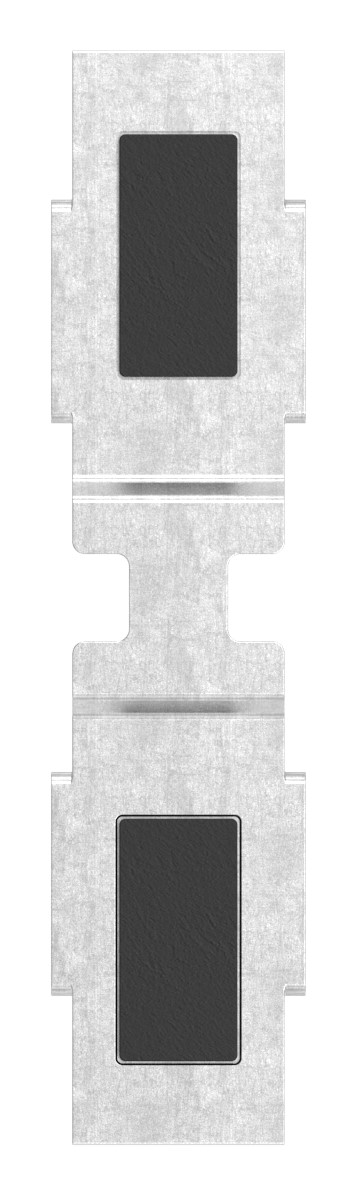 Sichtschutz Sicherungsboden MK Mod. 25, V2A