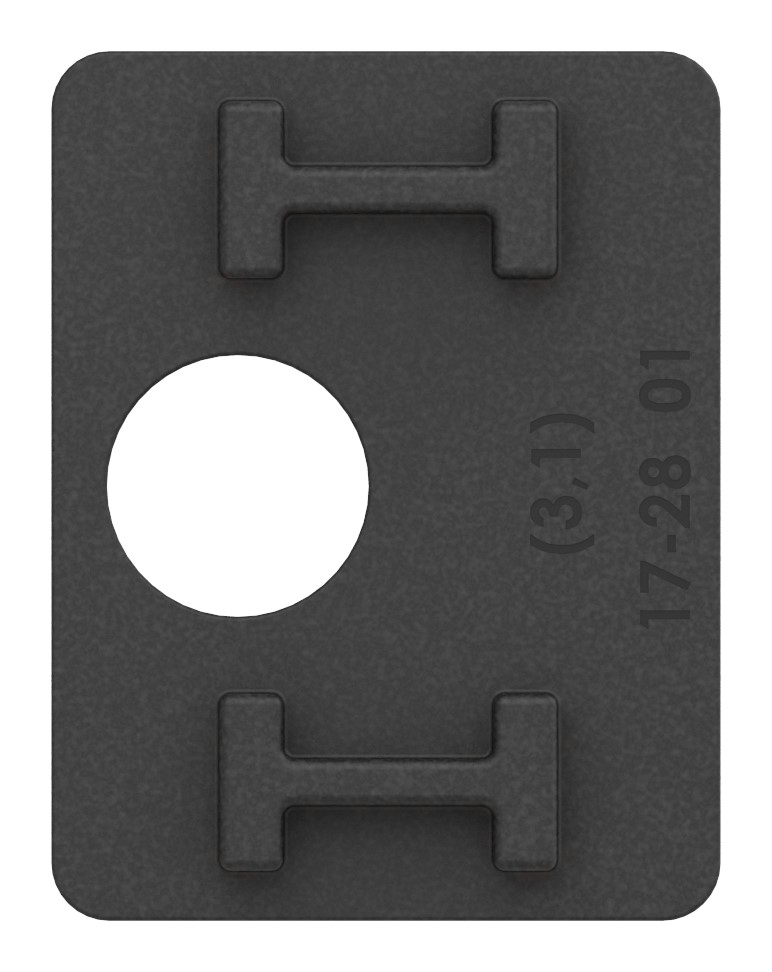 Gummi für Mod. 26, VSG-Glas 10,76mm