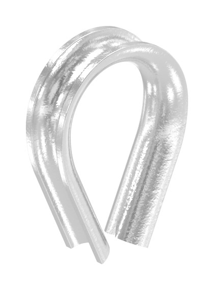 Kausche für Seil 3mm, V4A Kausche für Seil 3mm, V4A
