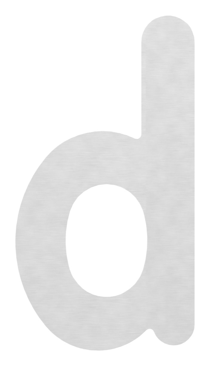 Hausnummer d - "groß", V2A