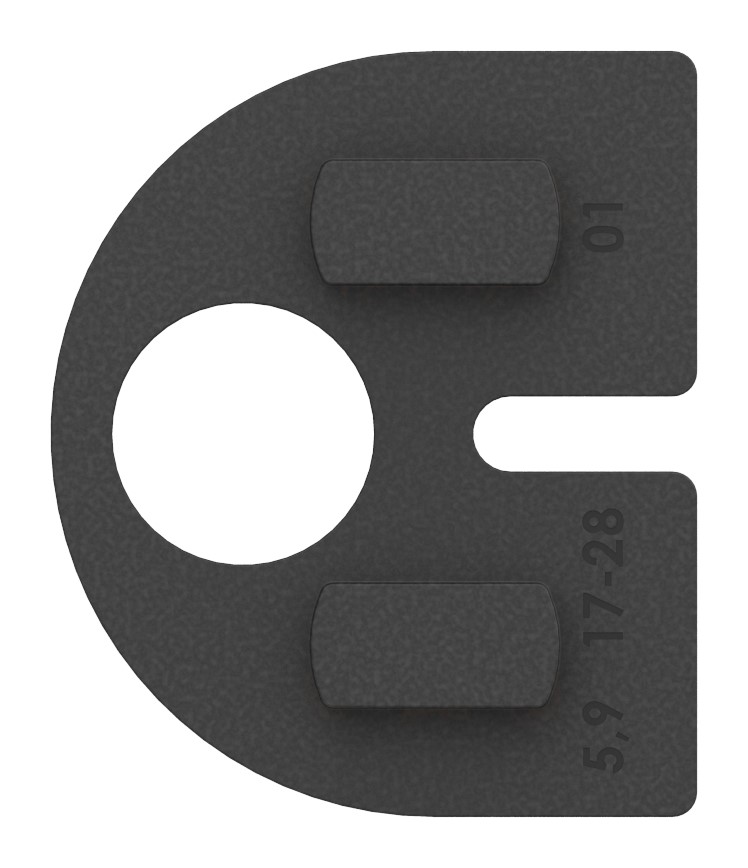 Gummi für Mod. 28, Blech 4mm