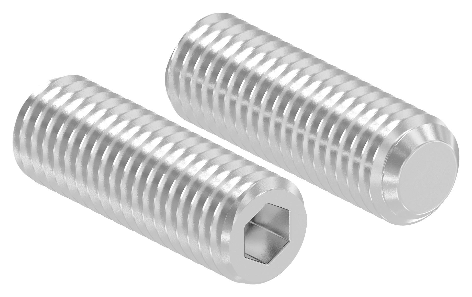 Gewindestift M10x30, V2A, DIN 913 / ISO 4026 Gewindestift M10x30, V2A, DIN 913 / ISO 4026
