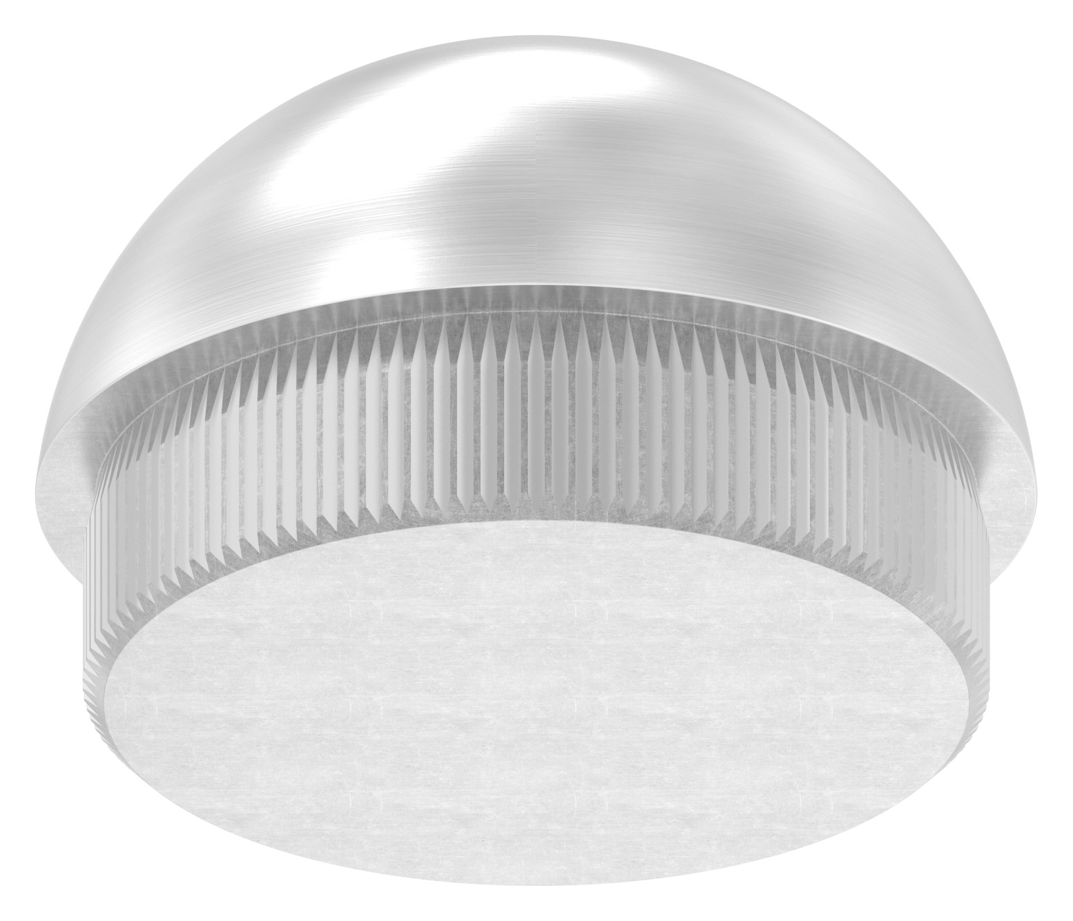 Rohrabschlussstopfen, für Rohr 48,3x2,5mm, V2A