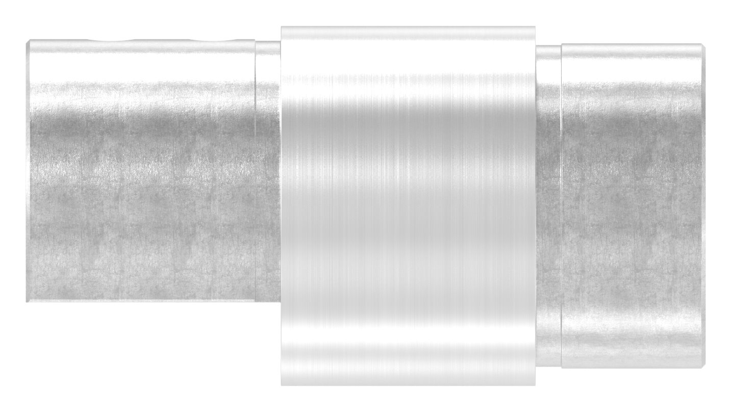 Verbinder für Nutrohr 42,4x1,5mm, V4A