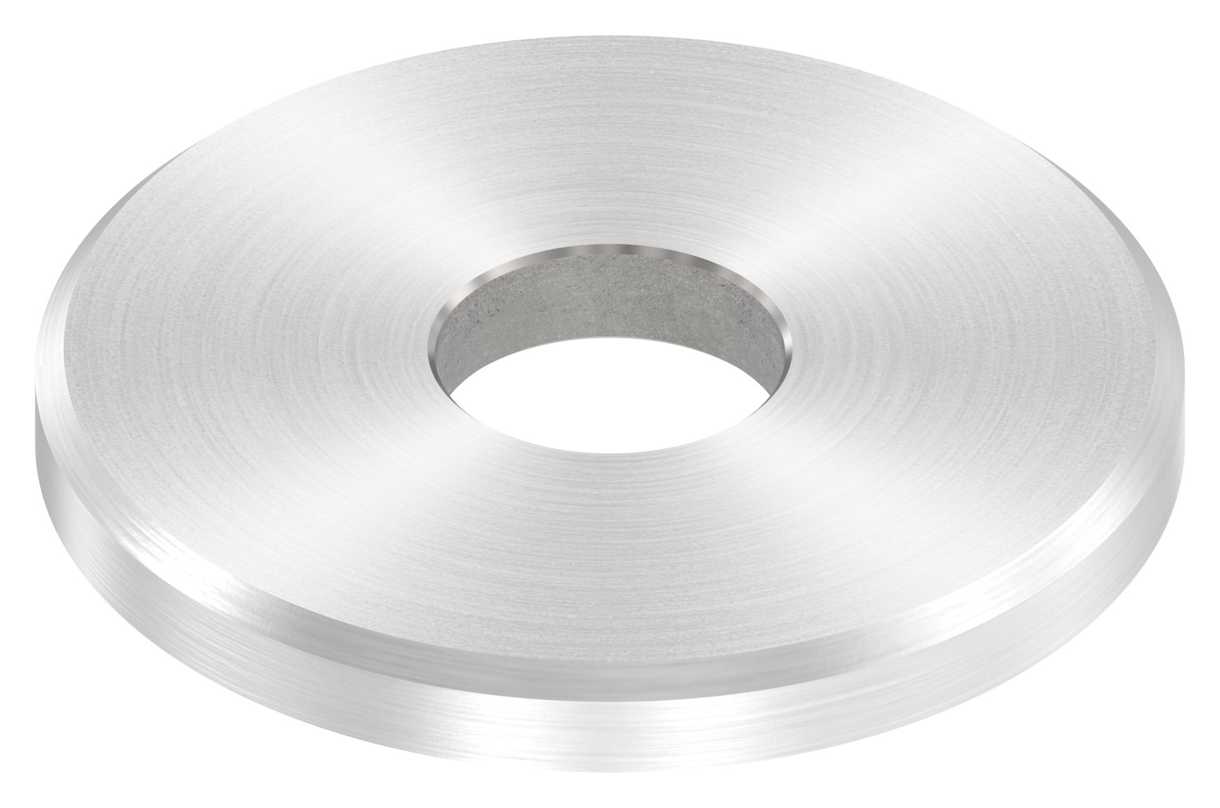 Ronde, Ø 40x4mm, mit Bohrung 12,2mm, V2A