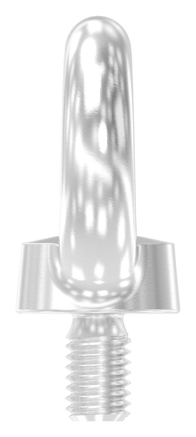 Ringschraube mit Außengewinde DIN 580, Rundeisen: 8mm, V4A