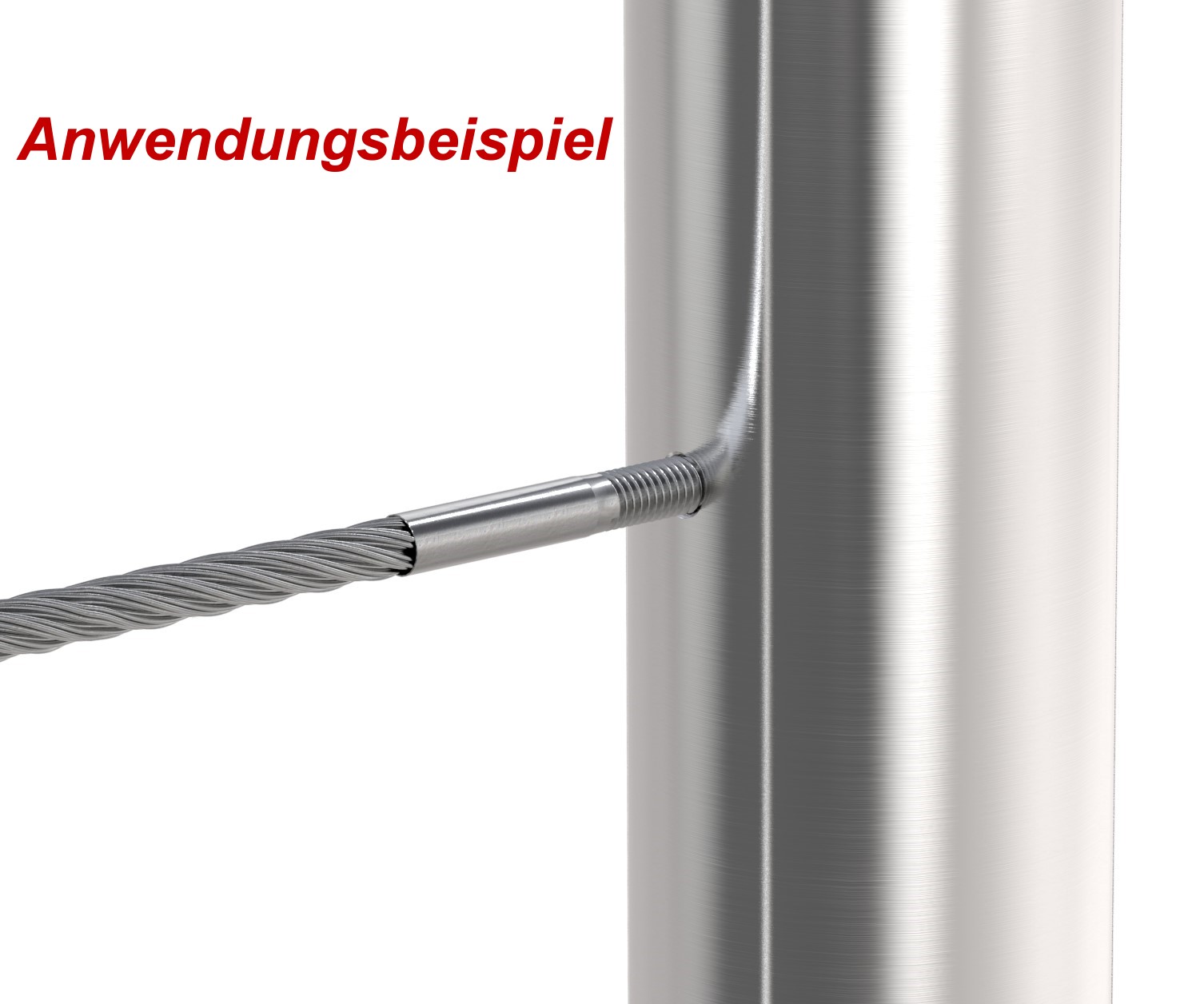 Edelstahlseil 7x7, Ø 6mm, V4A Edelstahlseil 7x7, Ø 6mm, V4A