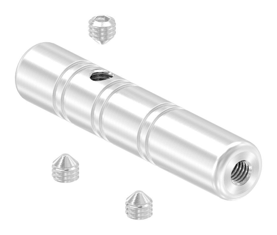 Gewindeterminal zur Selbstmontage, für 6mm Seil, V2A Gewindeterminal zur Selbstmontage, für 6mm Seil, V2A