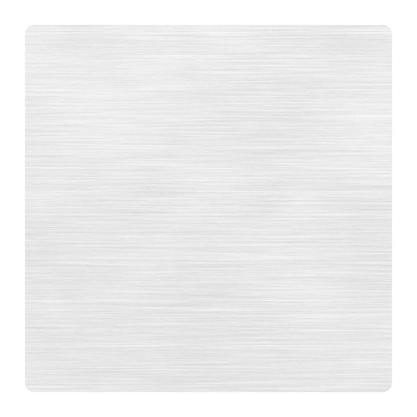Endkappen, flach, für Quadratnutrohr 40x40mm, V4A