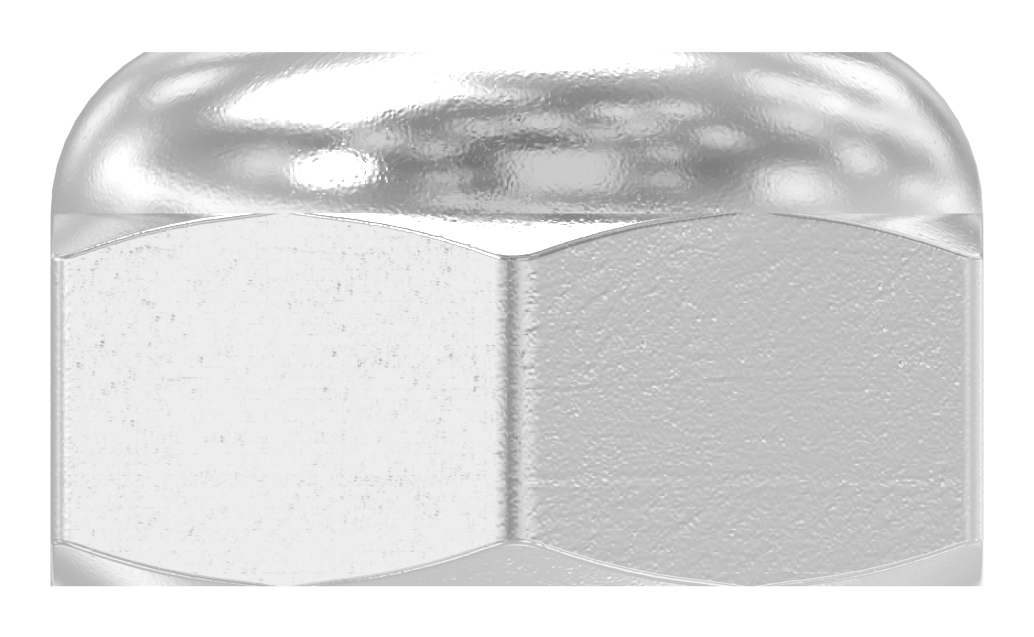 Sechskantmutter M6, selbstsichernd, DIN 985, V2A