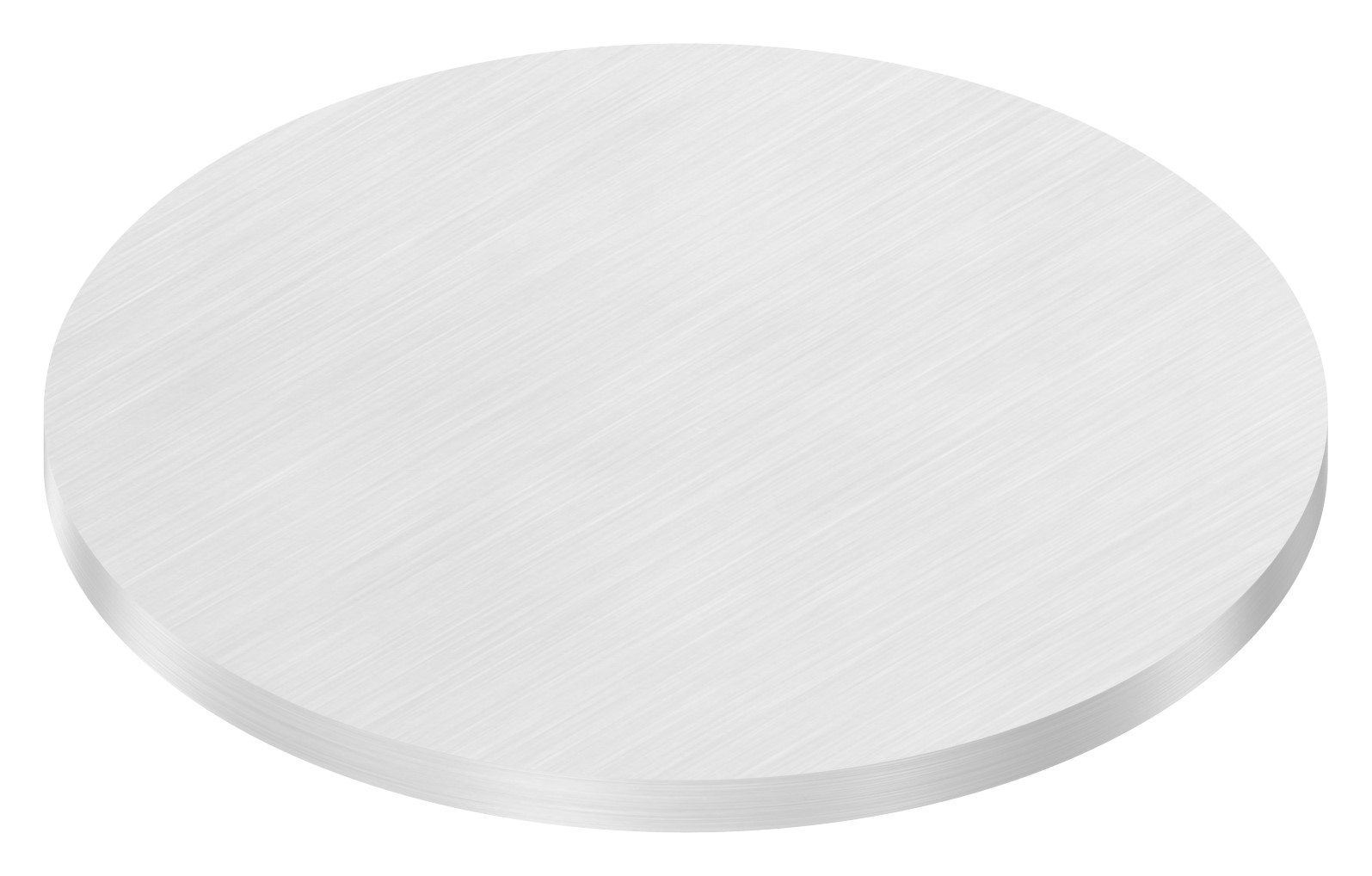 Ronde Ø 120x6mm, mit Längsschliff, V2A