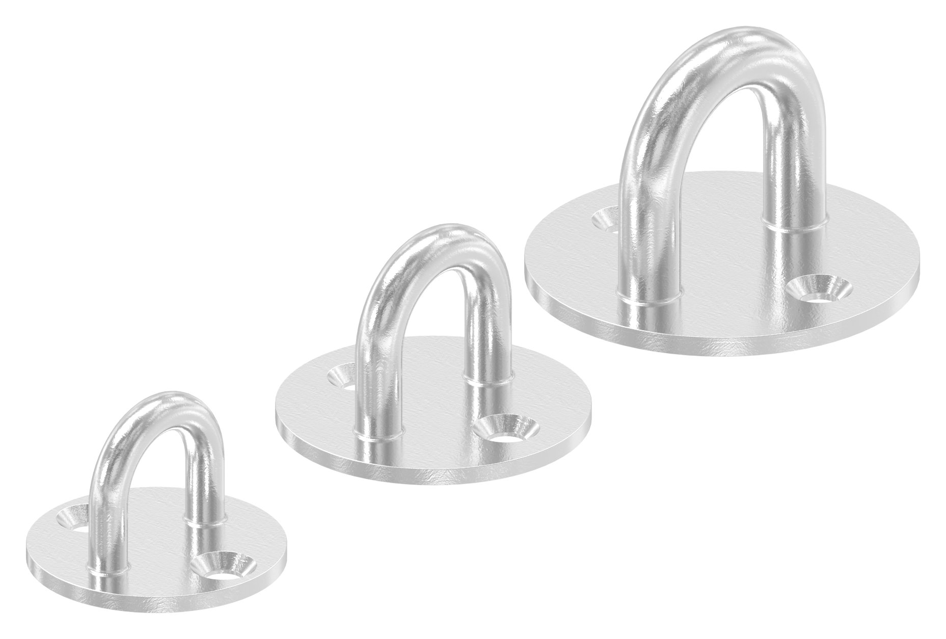 Befestigungsöse, Rundeisen: 6mm, V4A