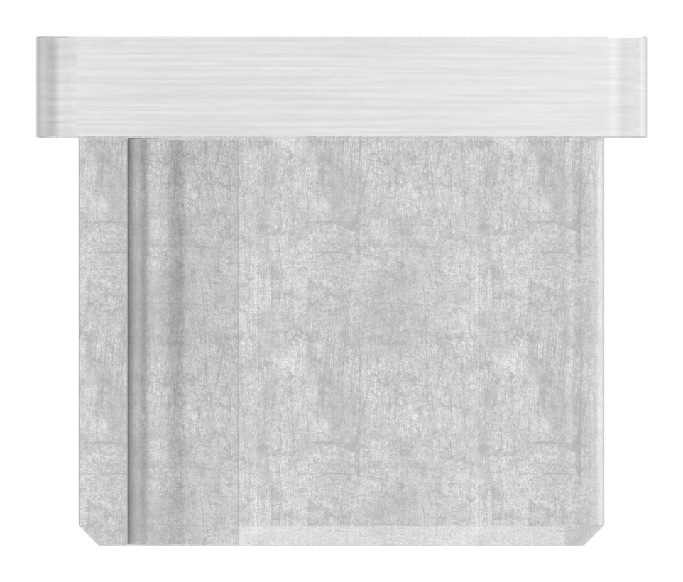 Einsteckkappe, für Rohr 60x30x2,0mm, V4A