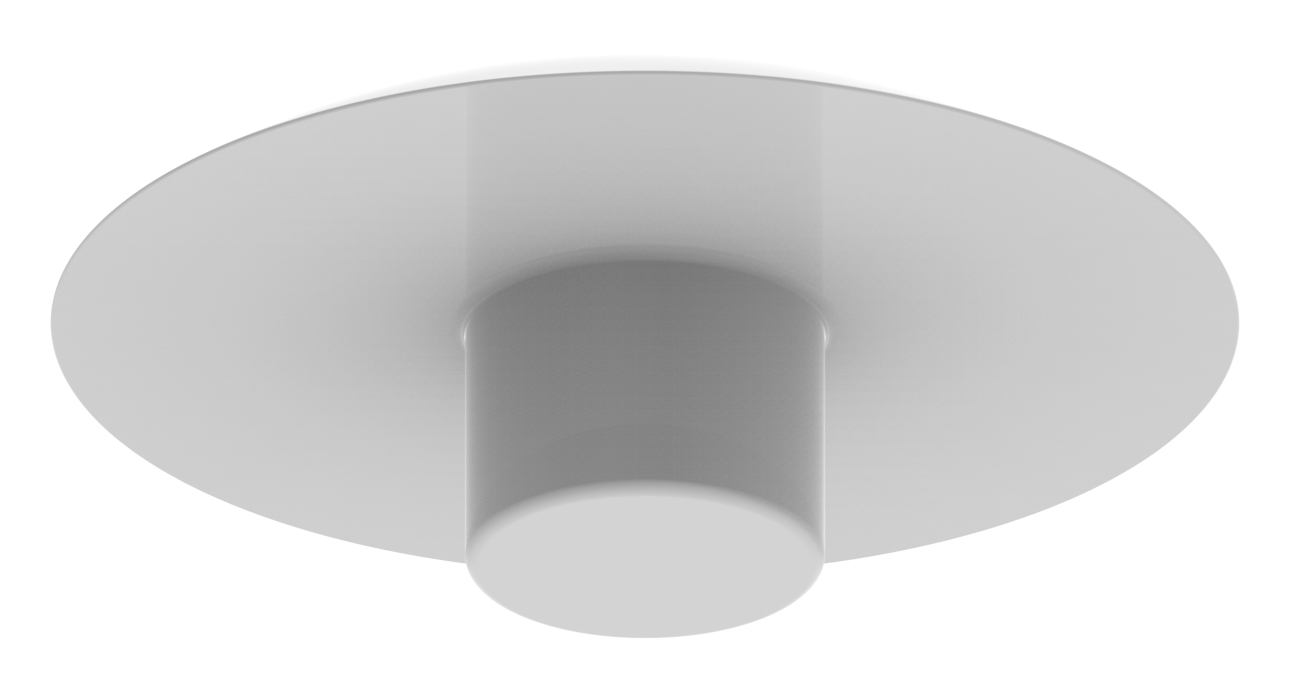 Plastikkappe für Innensechskantschraube M4, grau