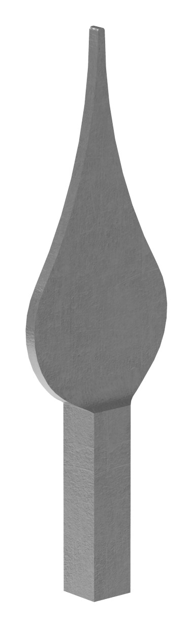 Zaunspitze, Ansatz 14x14mm, H: 250mm