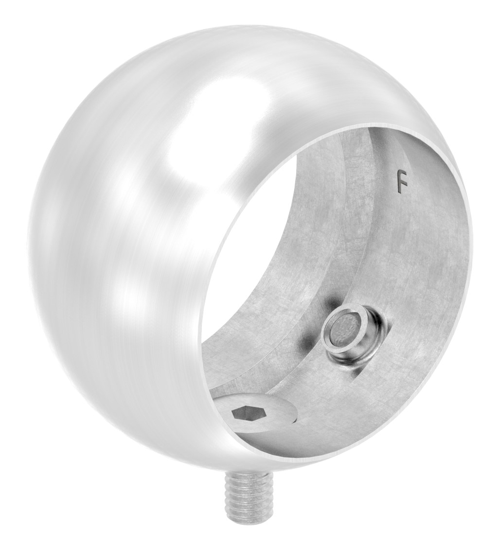 Kugelring für Handlaufhalter, 42,4mm, V2A