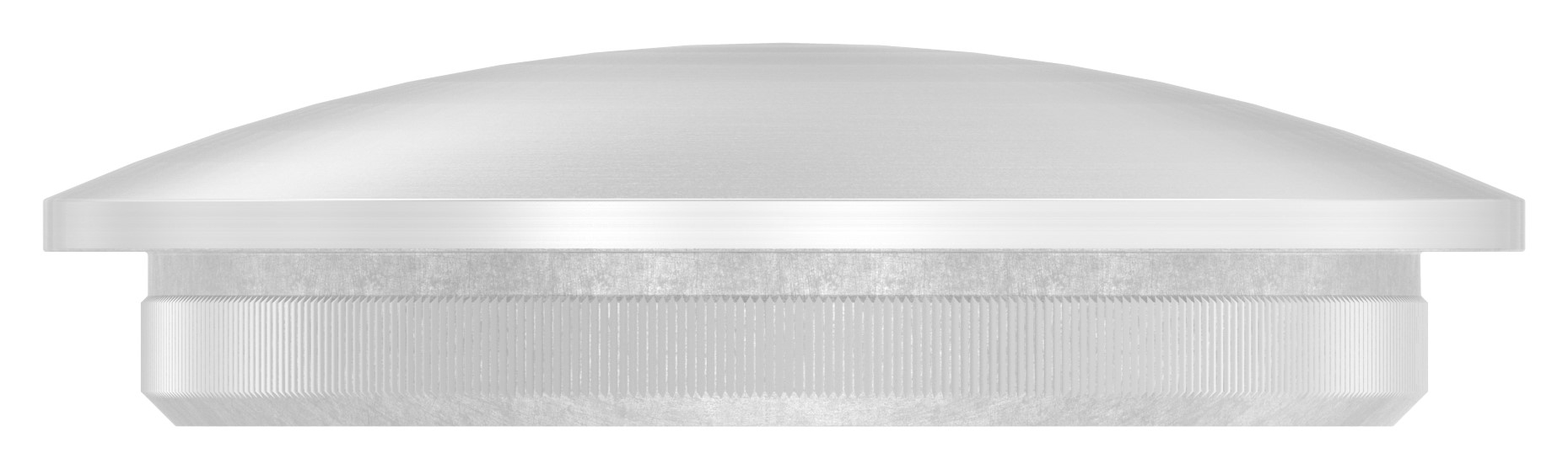 Rohrabschlussstopfen, für Rohr 42,4x3,0mm, V2A