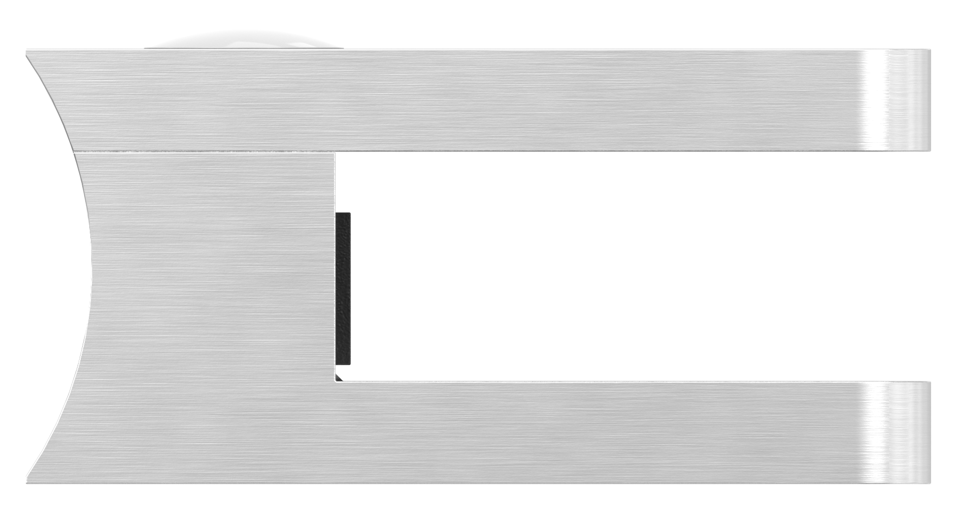 Glasklemme Mod. 36, Anschluss: 48,3mm, in V4A