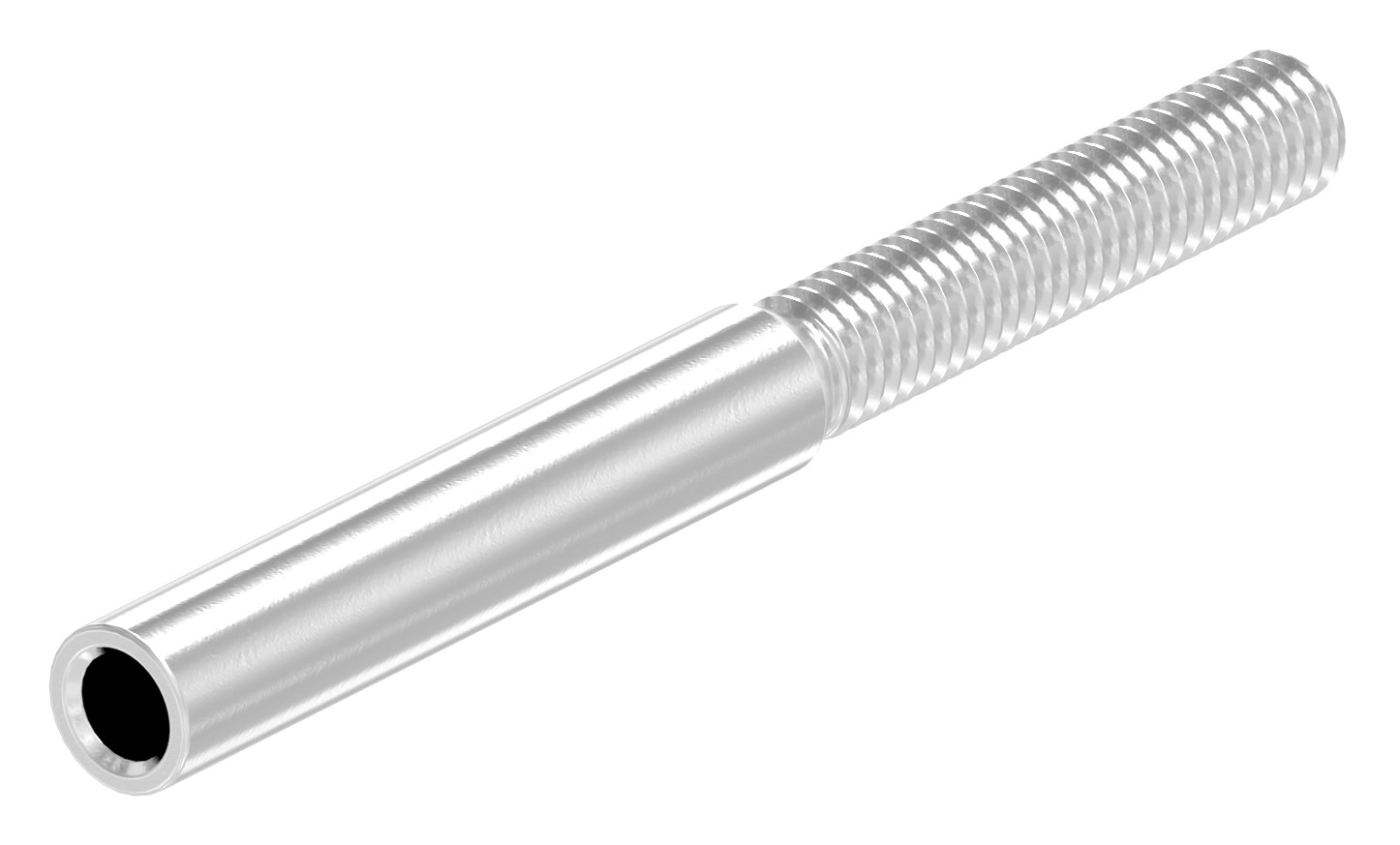 Gewindeterminal für Seil 4mm, V2A