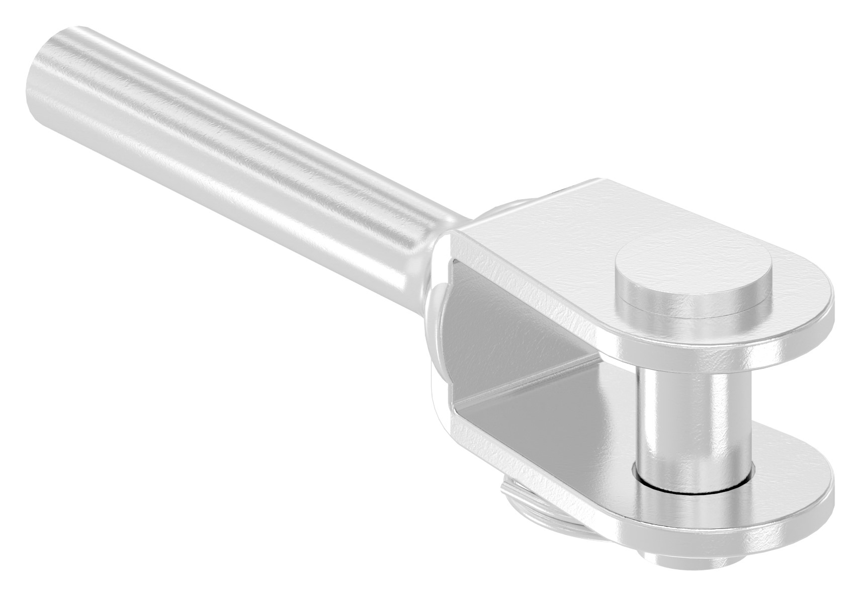 Gabelterminal zum Selbstverpressen für Seil Ø 8mm, V4A